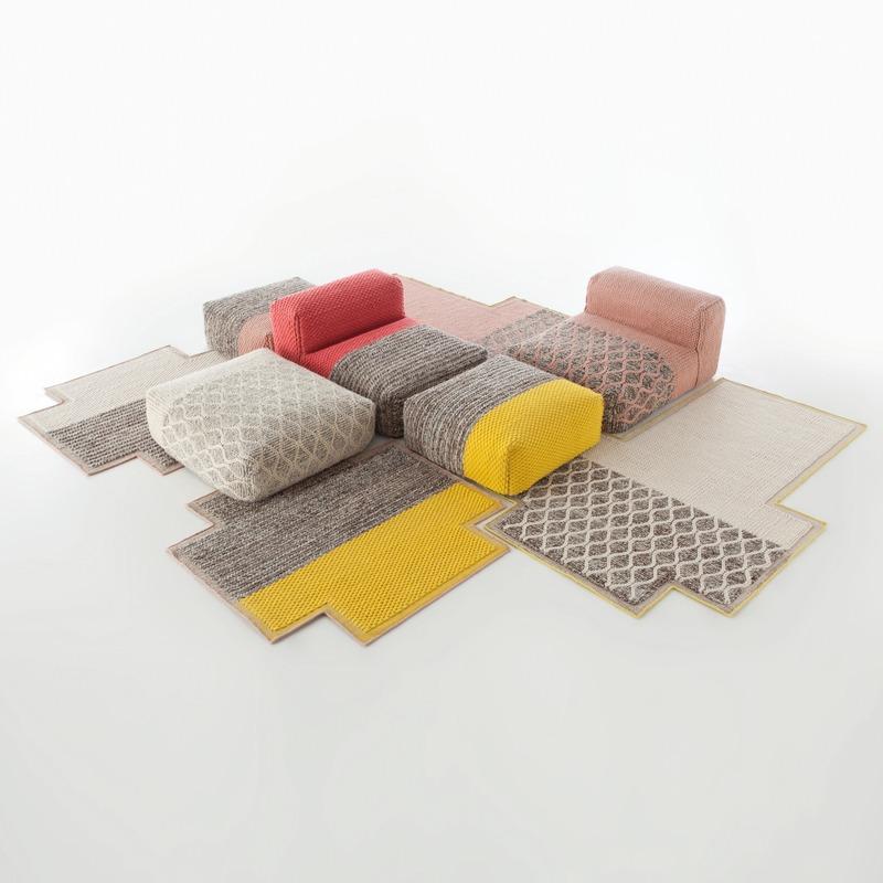 Mangas Space Square Plait Rug Rug Gan