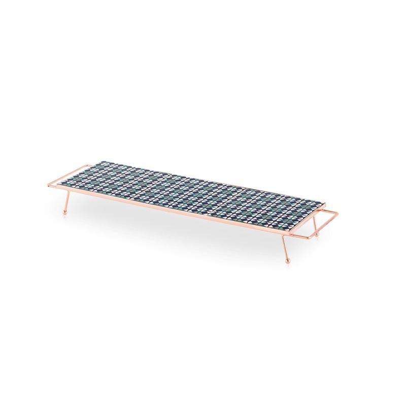 Mix&Match Rectangular Tray 45x15 Blue Tray Gan