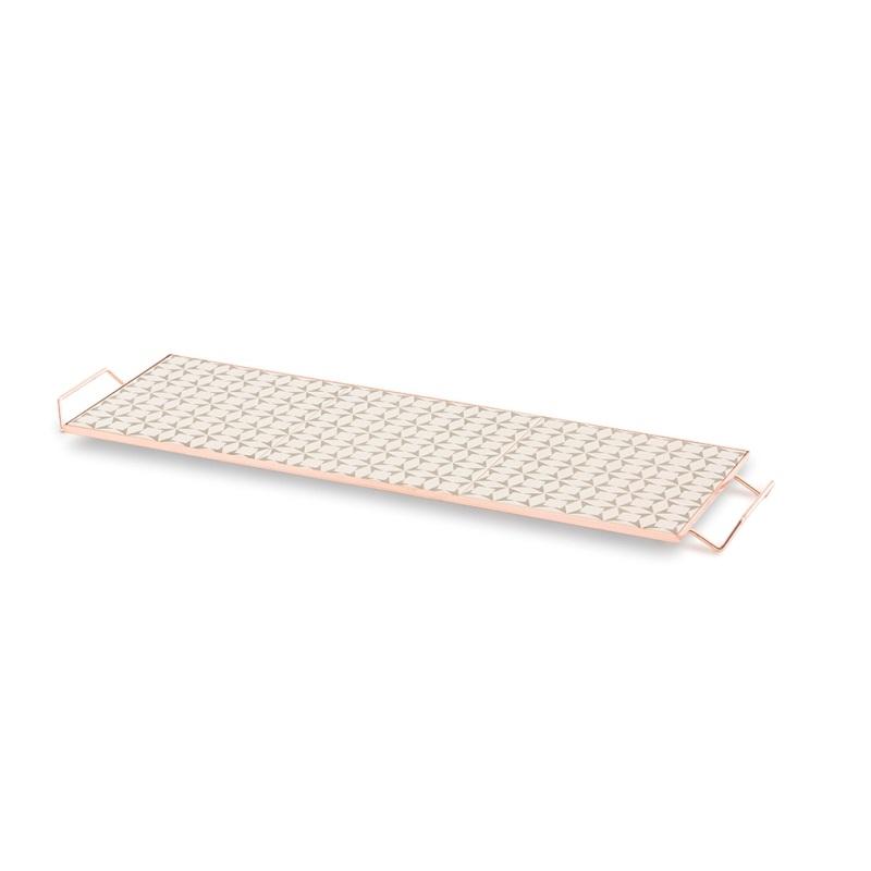 Gan Mix&Match Rectangular Tray 60x20 Grey Tray Gan