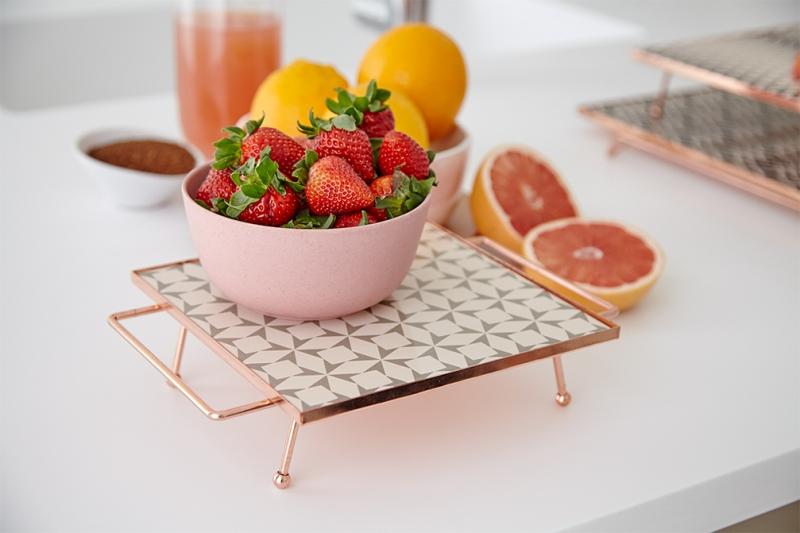 Gan Mix&Match Square Tray 20x20 Grey Tray Gan