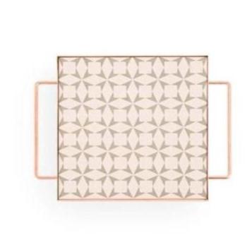 Gan Mix&Match Square Tray 20x20 Grey Tray Gan