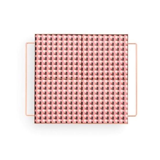 Gan Mix&Match Square Tray 30x30 Pink Tray Gan