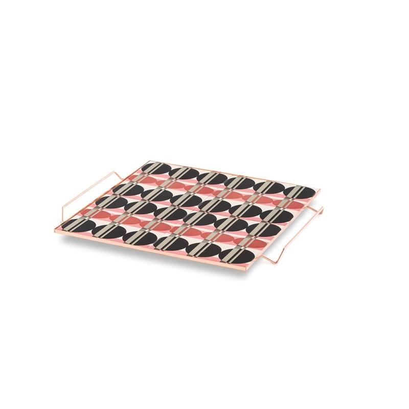 Gan Mix&Match Square Tray 40x40 Pink Tray Gan