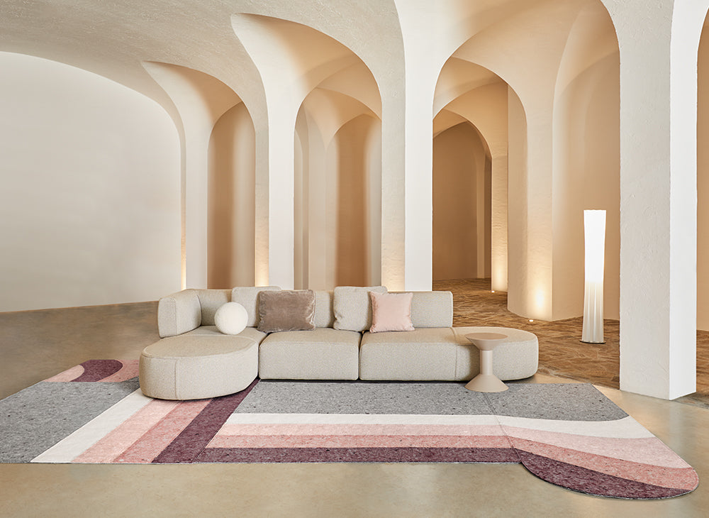 Nuances Round Rug Rug Gan