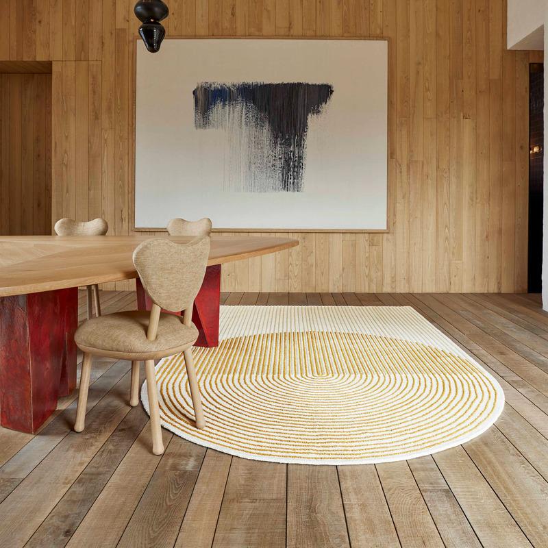 Ply Yellow Rug Rug Gan