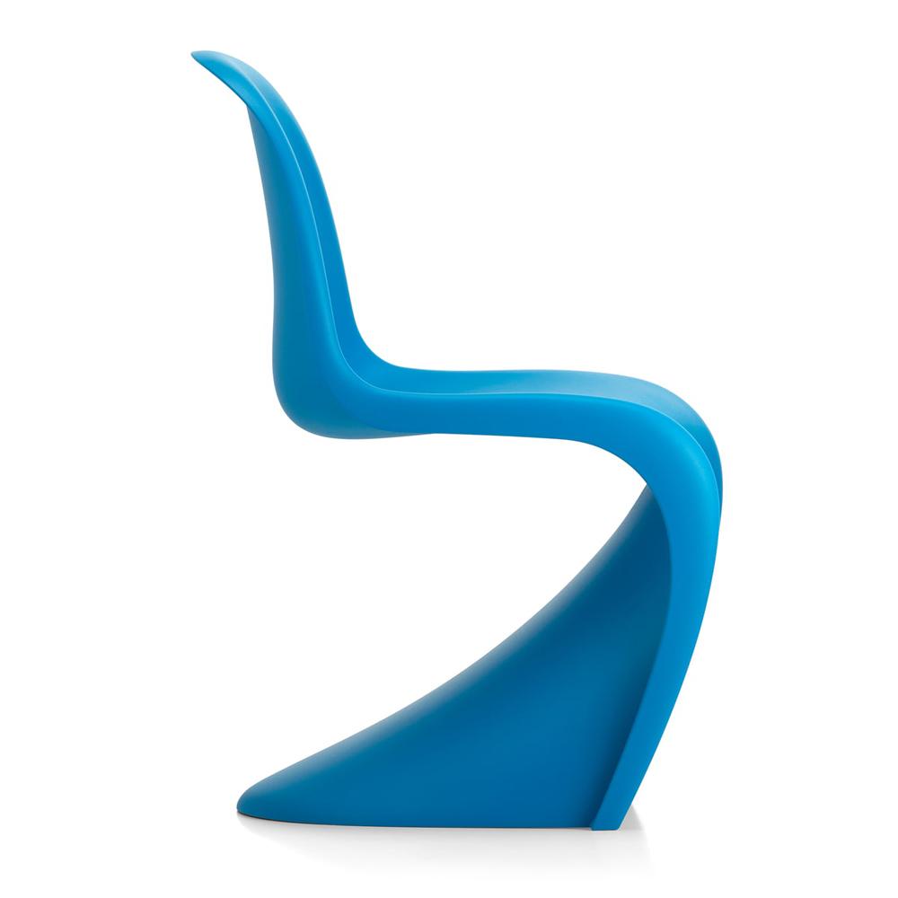 Panton Chair by Vitra Side/Dining Vitra Glacier Blue