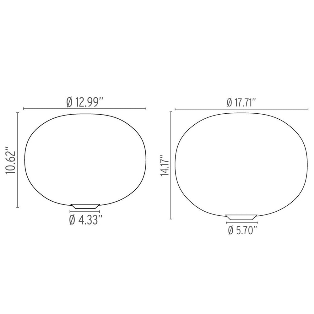 Glo-Ball Basic Table Lamp Table Lamps Flos