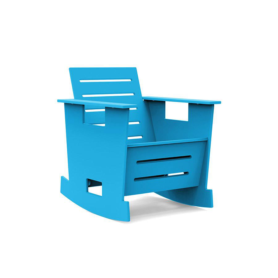 GO Club Rocking Chair lounge chairs Loll Designs Sky Blue