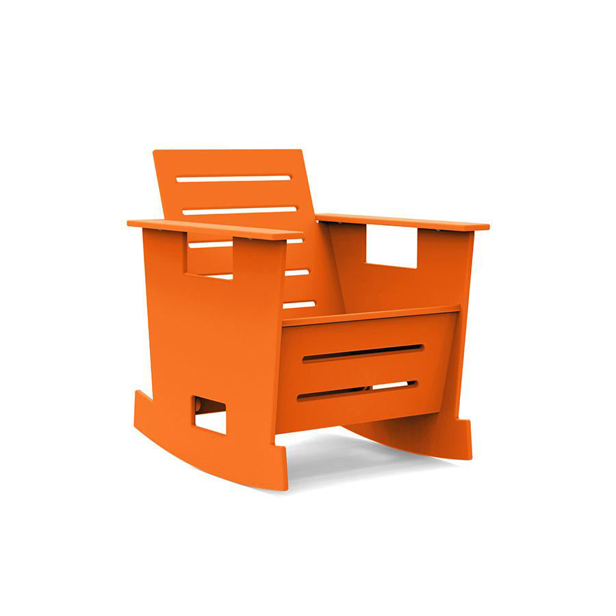 GO Club Rocking Chair lounge chairs Loll Designs Sunset Orange