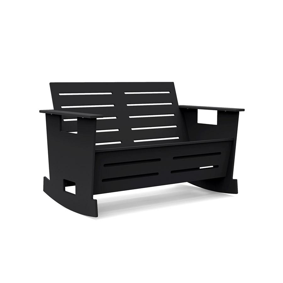 Go Loveseat Rocker Sofas Loll Designs Black