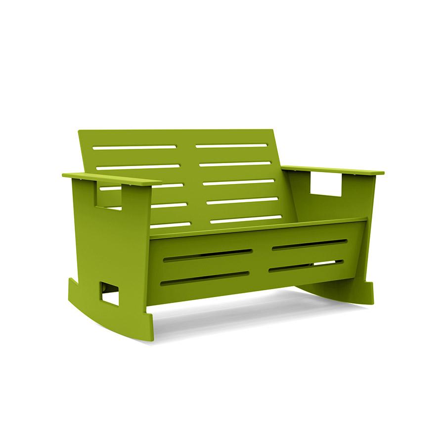 Go Loveseat Rocker Sofas Loll Designs Leaf Green