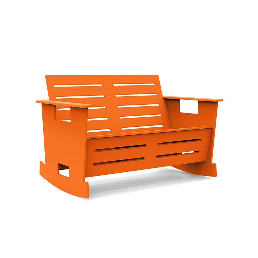Go Loveseat Rocker Sofas Loll Designs Sunset Orange
