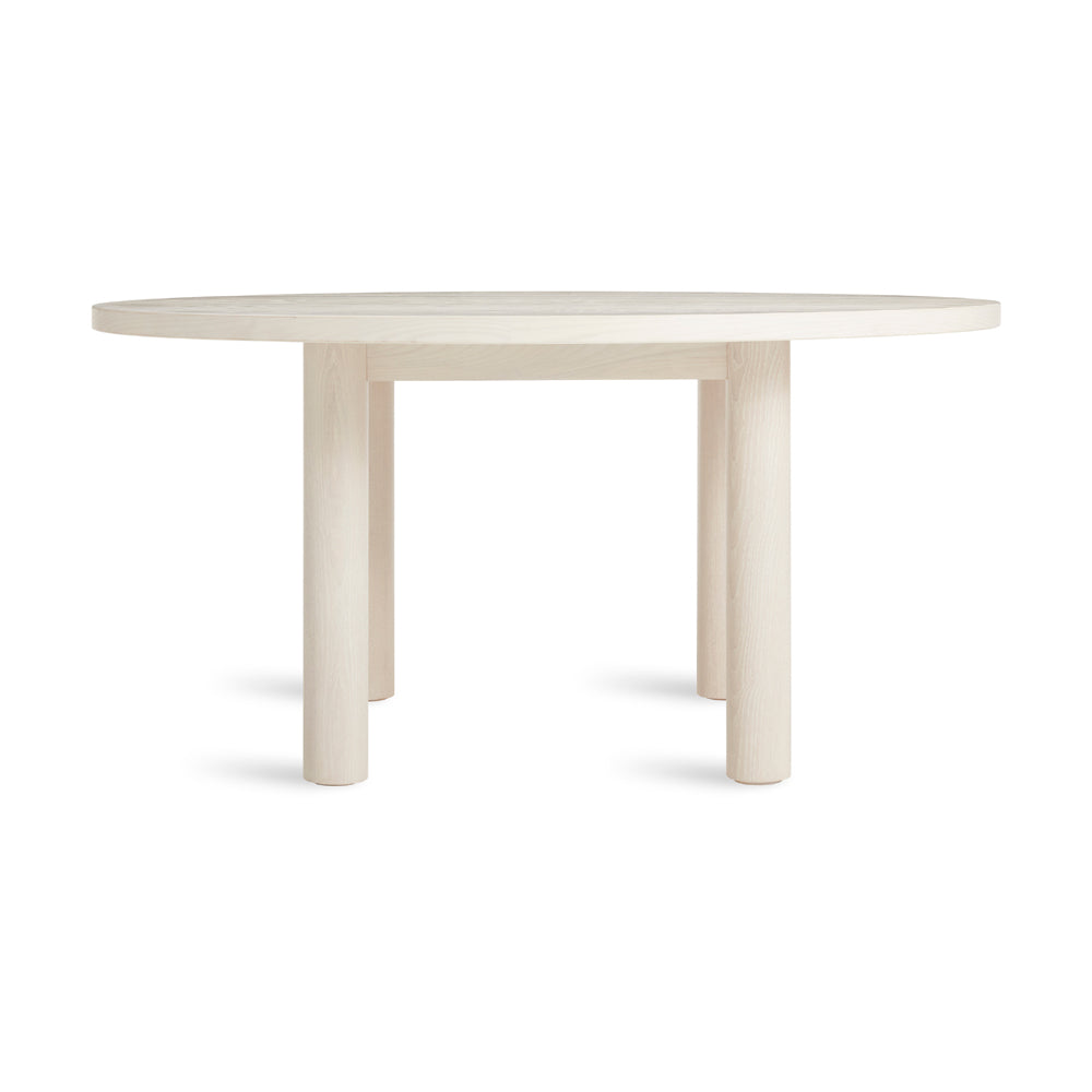 Good Times 60" Round Dining Table Dining Tables BluDot Whitewashed Ash