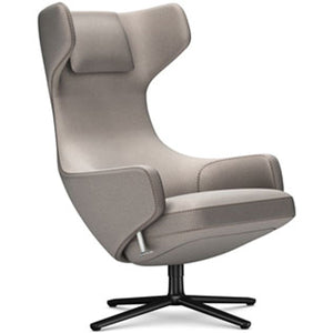 Grand Repos Lounge Chair lounge chair Vitra Basic Dark 18.1-Inch Cosy Contrast - Fossil - 02