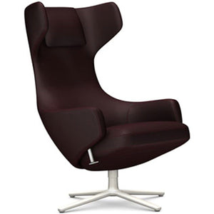 Grand Repos Lounge Chair lounge chair Vitra Soft Light 18.1-Inch Cosy Contrast - Aubergine - 05