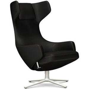Grand Repos Lounge Chair lounge chair Vitra Soft Light 18.1-Inch Cosy Contrast - Black Forest - 08