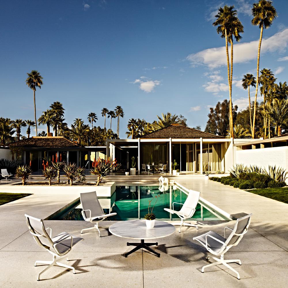 Eames Aluminum Group Lounge Chair Outdoor Outdoors herman miller