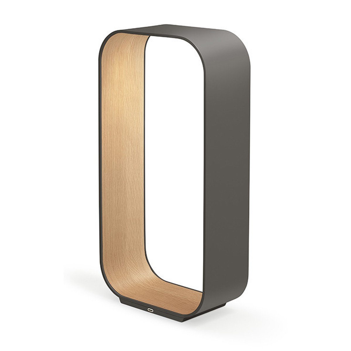 Contour Table Lamp table Pablo Large Graphite/White Oak