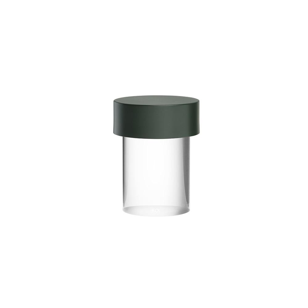 Last Order LED Table Lamp Table Lamps Flos Clear Base Matte Green (Indoors & Outdoors)