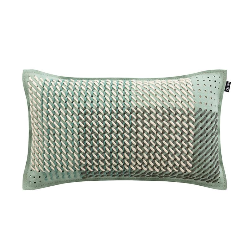 Canevas Geo Pillow Pillows Gan Big - Green