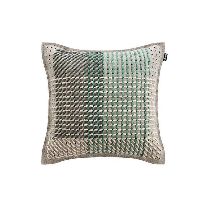Canevas Geo Pillow Pillows Gan Green Small