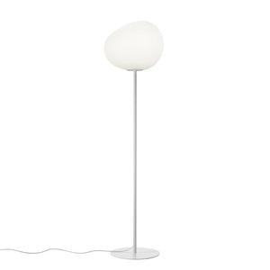 Gregg Floor Lamp Floor Lamps Foscarini Large White 