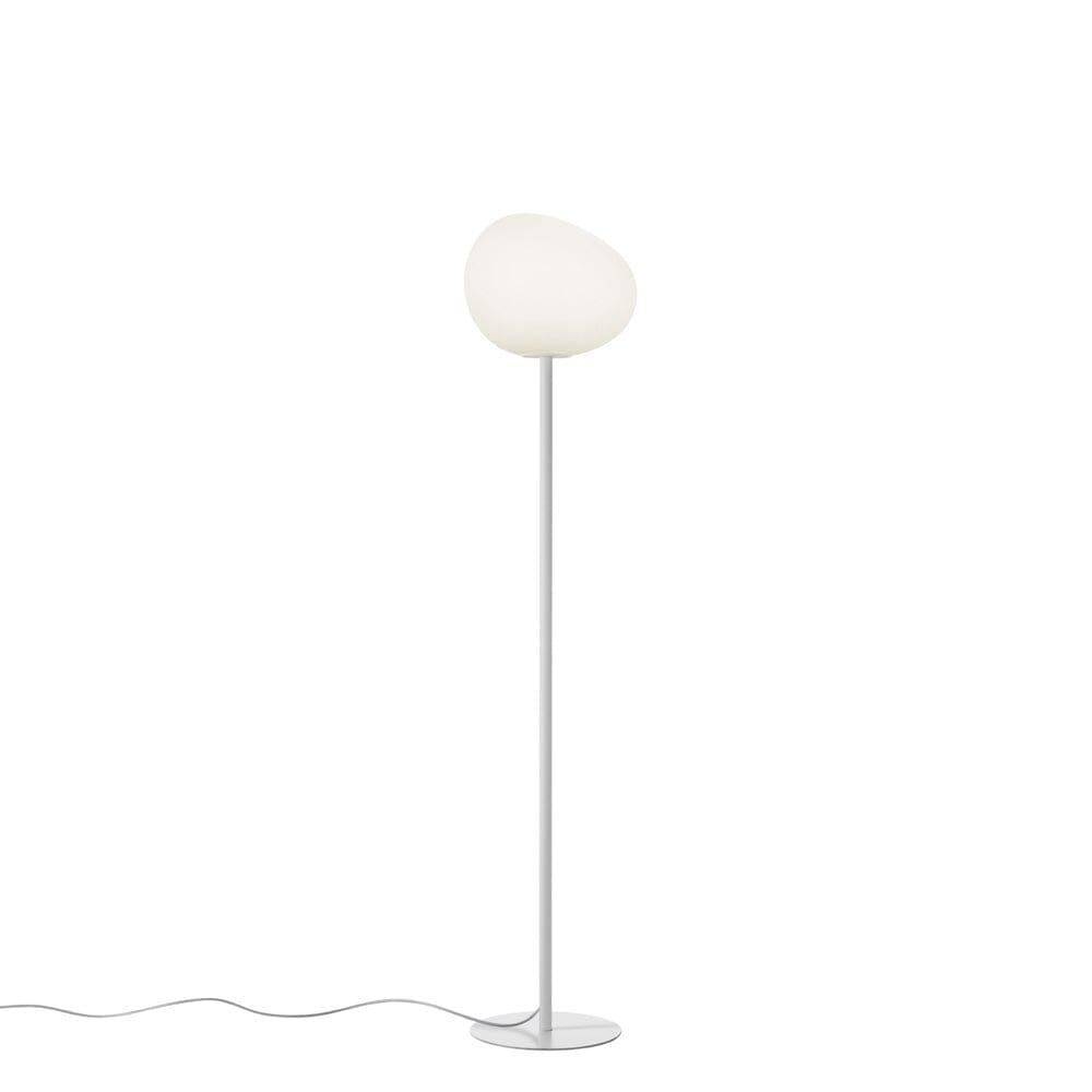 Gregg Floor Lamp Floor Lamps Foscarini Medium White