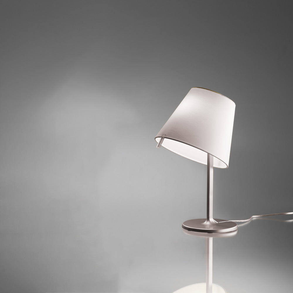 Melampo Table Lamp Table Lamps Artemide Mini Table Lamp Bronze Grey Structure & Diffuser Color