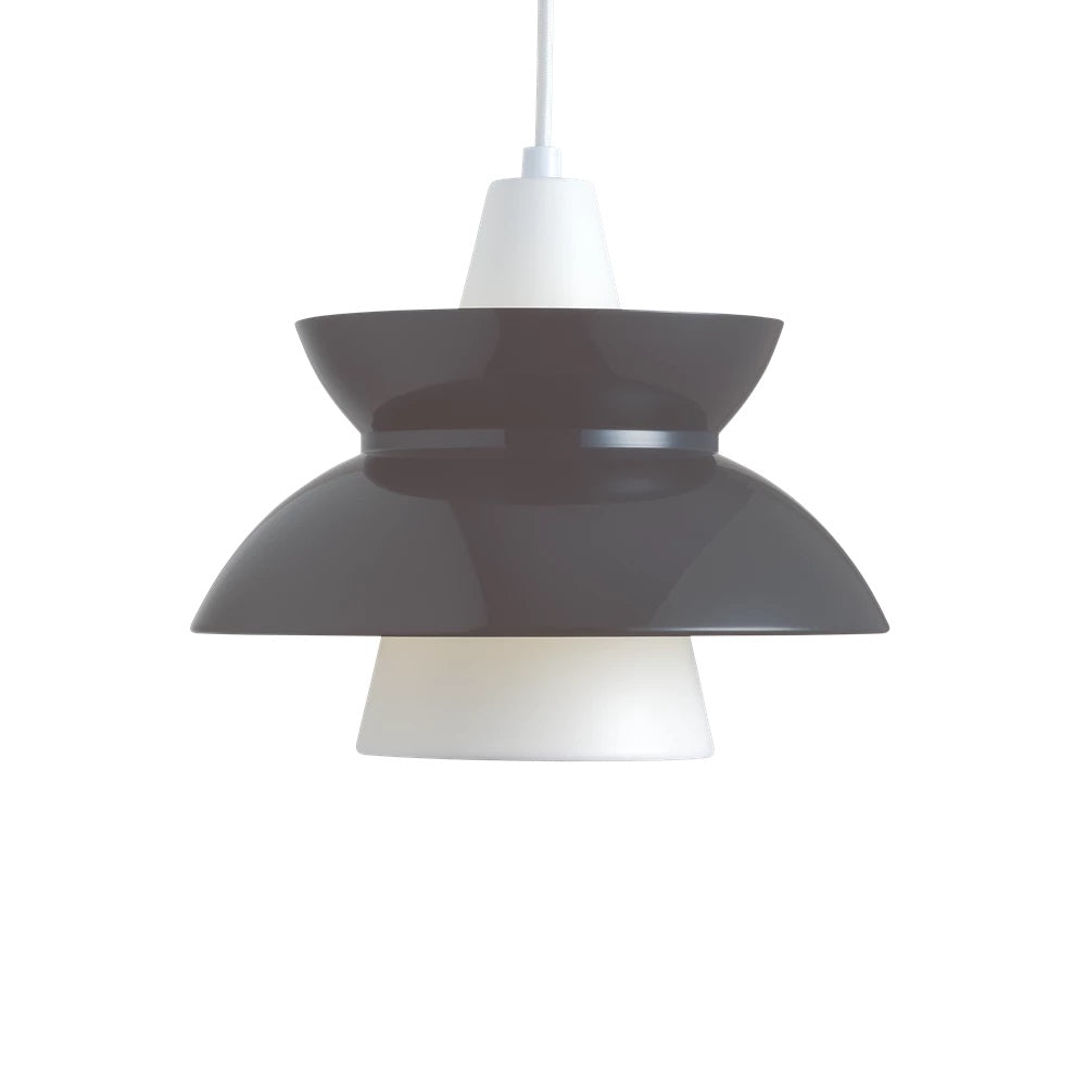 Doo-Wop Pendant Light hanging lamps Louis Poulsen Dark Grey