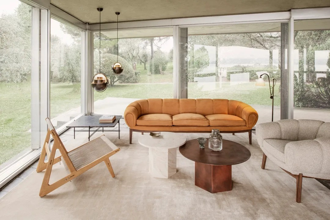 Croissant 3-Seater Sofa lounge chair Gubi