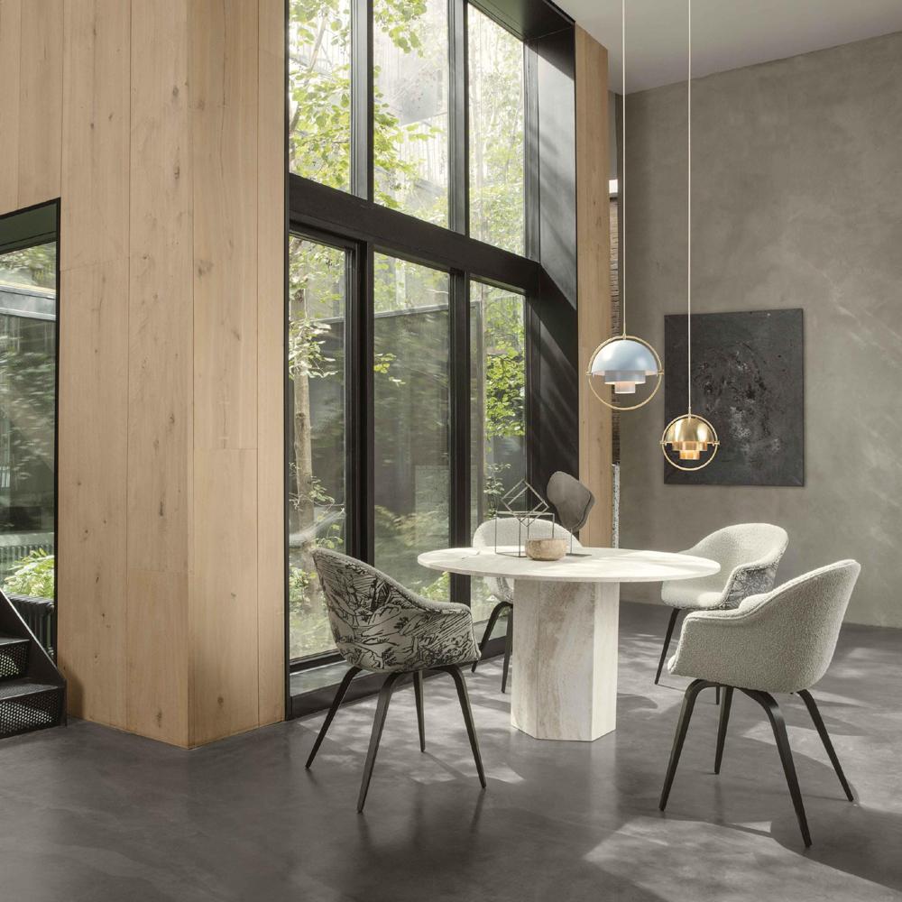 Epic Dining Table - Round Dining Tables Gubi