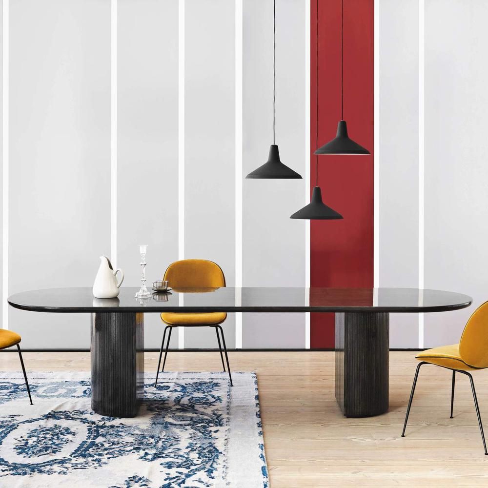 Moon Elliptical Dining Table Tables Gubi