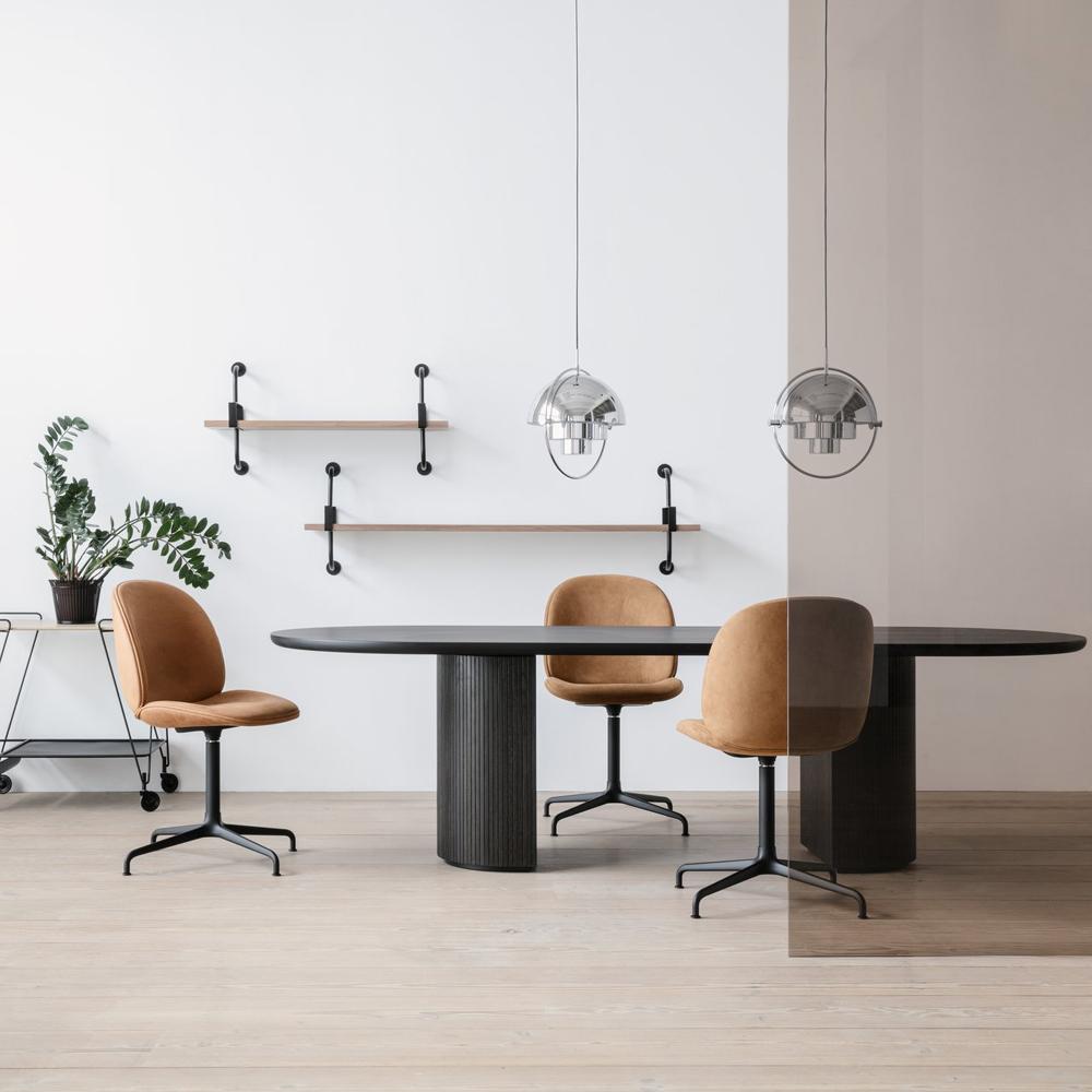 Moon Elliptical Dining Table Tables Gubi