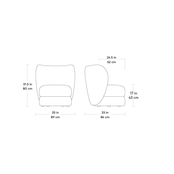 Forme Chair Chairs Gus Modern