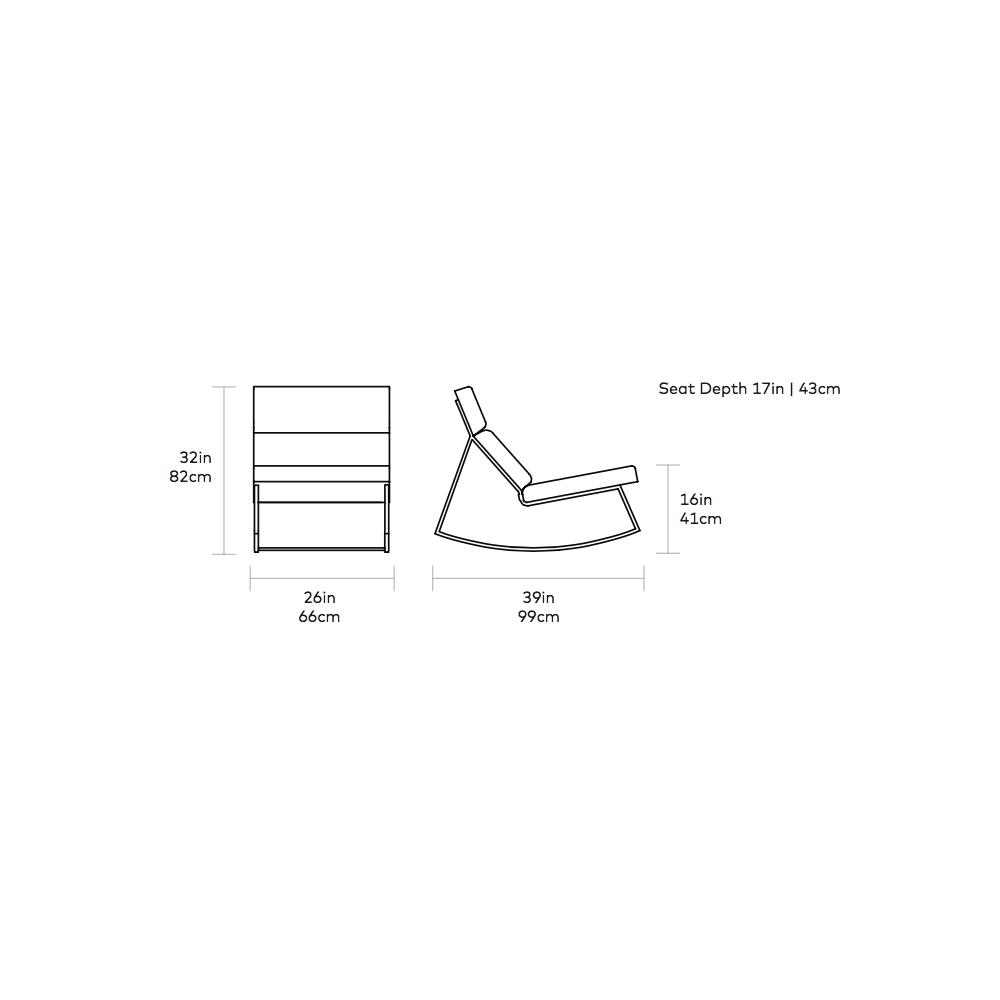 GT Rocker rocking chairs Gus Modern