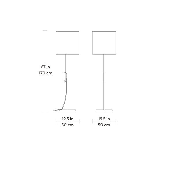 Milton Floor Lamp Floor Lamps Gus Modern