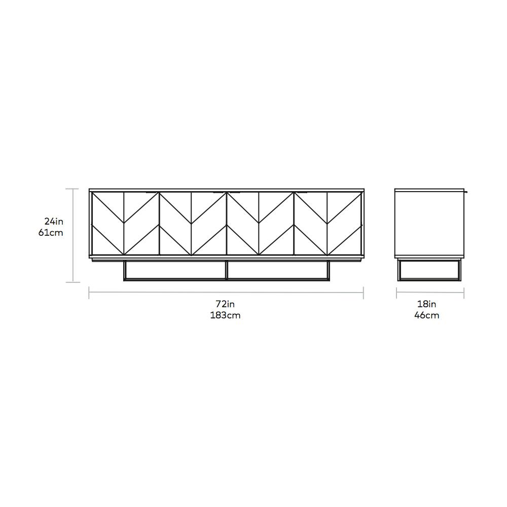 Myles Credenza storage Gus Modern