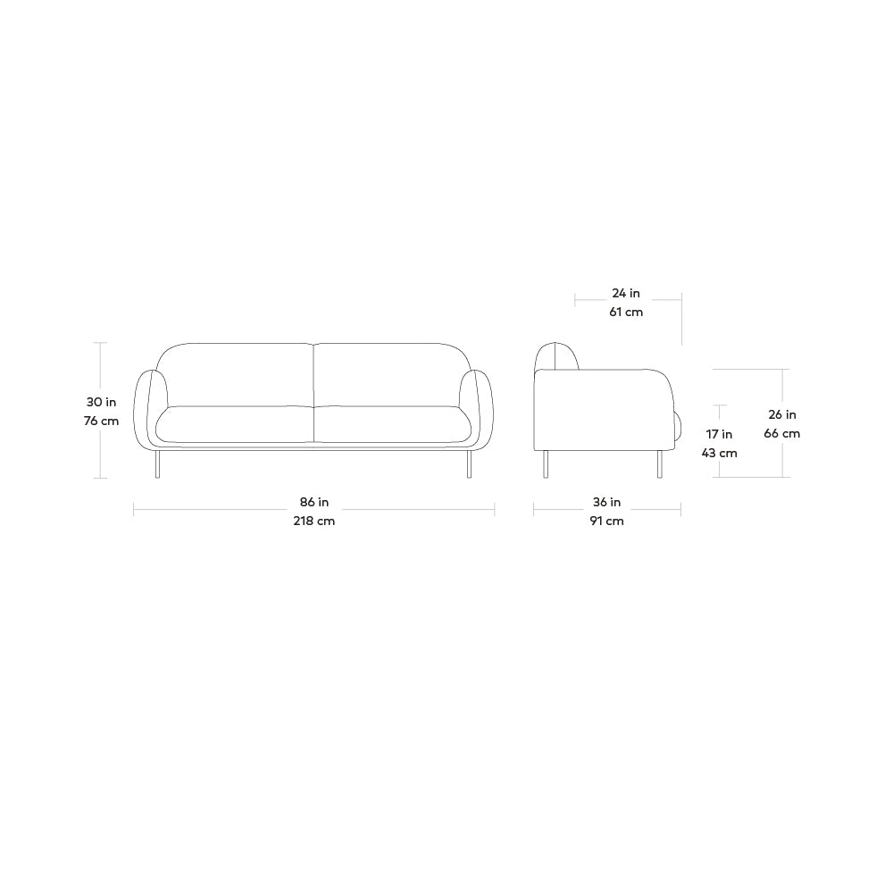 Nord Sofa Sofa Gus Modern