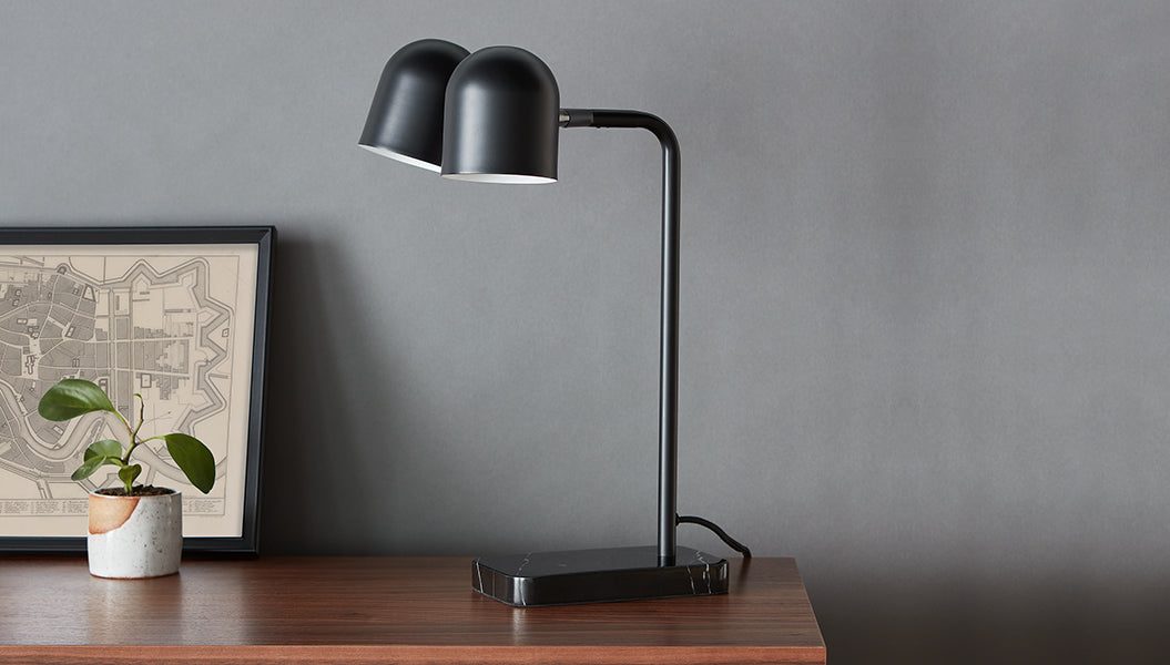 Tandem Table Lamp Table Lamps Gus Modern