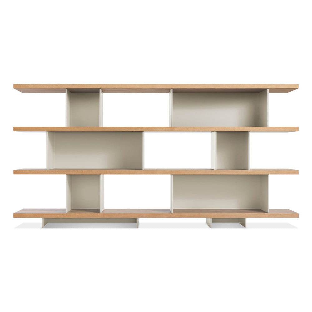 Happy Day Shelving 4 Shelf Shelves BluDot Walnut / Putty