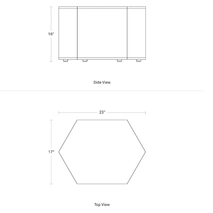 Hecks Ottoman ottomans BluDot