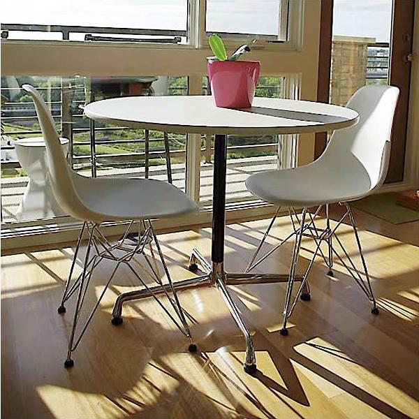Eames Round Table with Universal Base Dining Tables herman miller