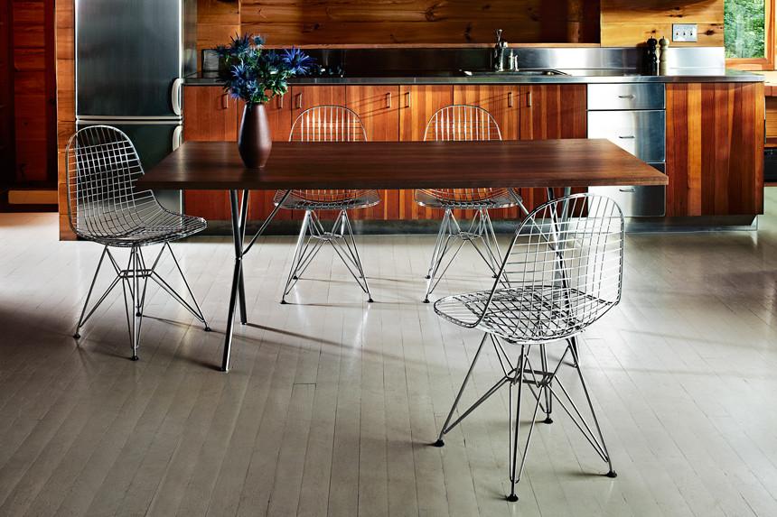 Nelson X-Leg Table with Laminate Top Dining Tables herman miller