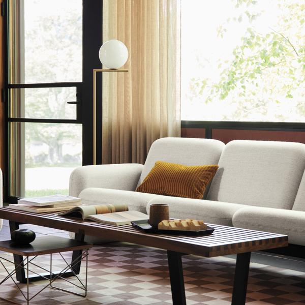 Ray Wilkes Chiclet Two Seater Sofa lounge chair herman miller