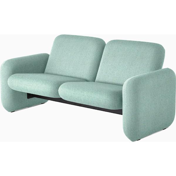 Ray Wilkes Chiclet Two Seater Sofa lounge chair herman miller