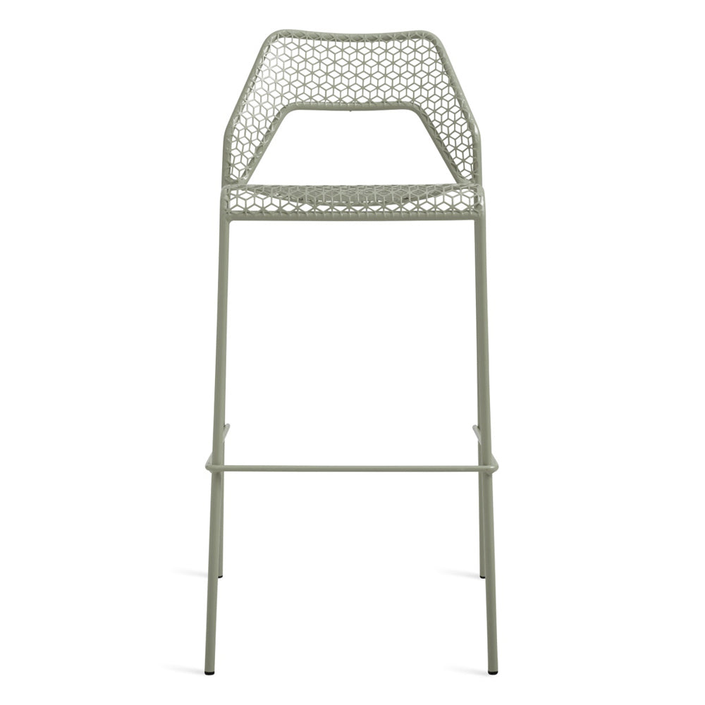 Hot Mesh Barstool bar seating BluDot Grey Green