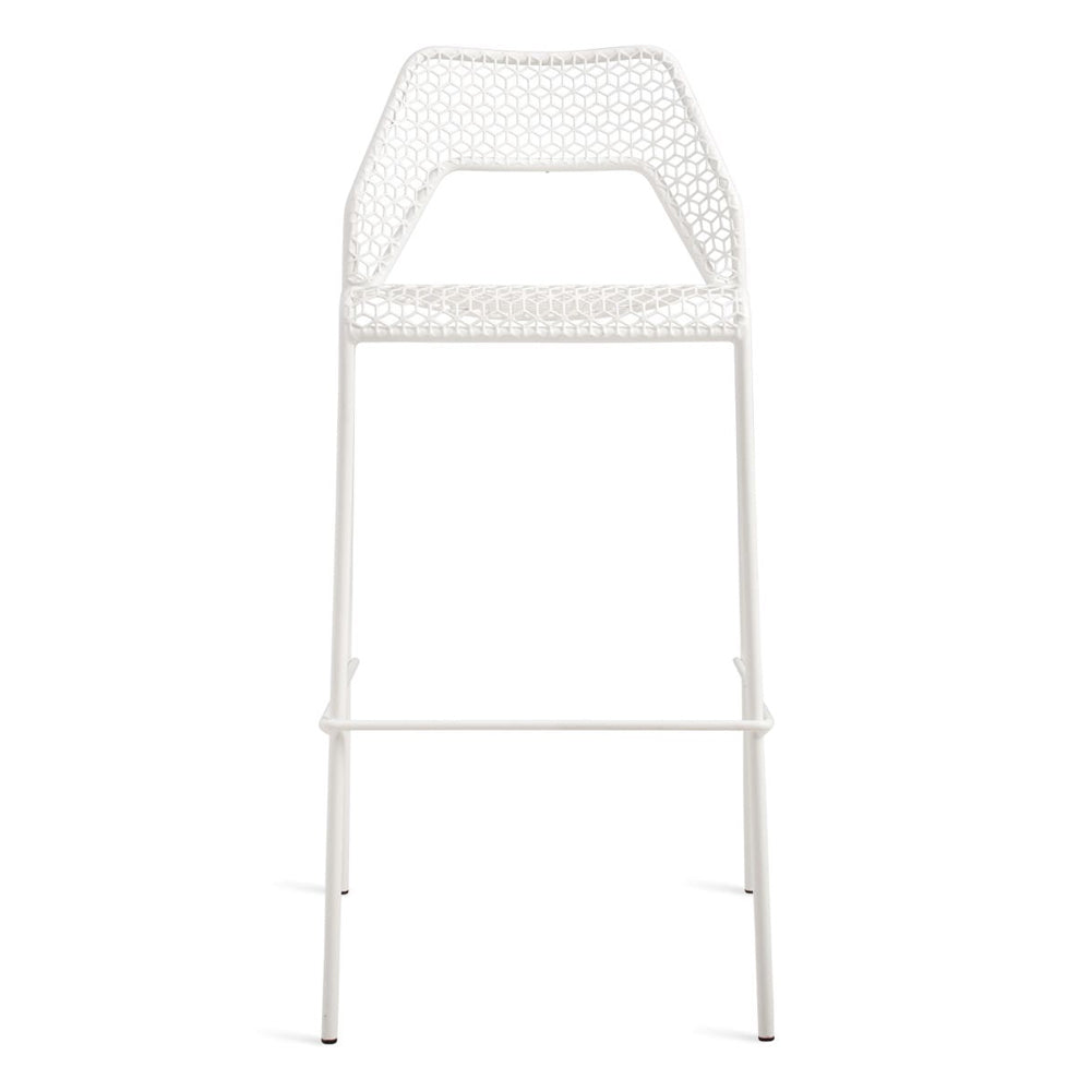Hot Mesh Barstool bar seating BluDot Off White