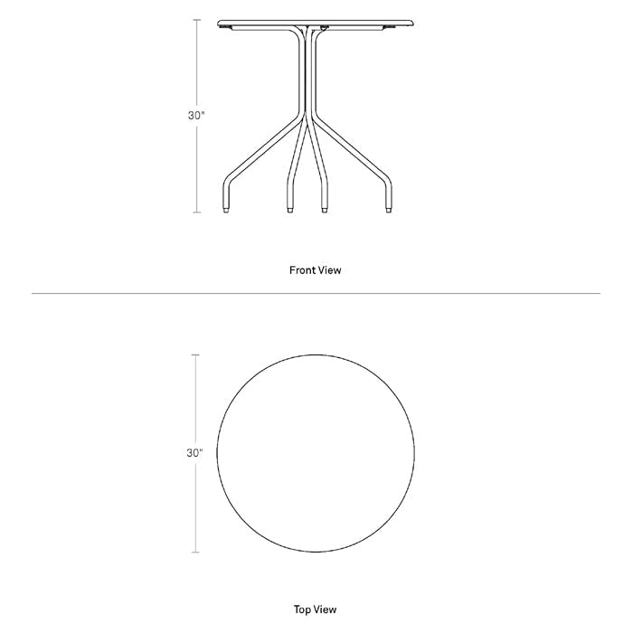 Hot Mesh Cafe Table Dining Tables BluDot