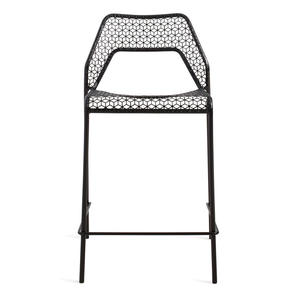 Hot Mesh Counter Stool bar seating BluDot Black