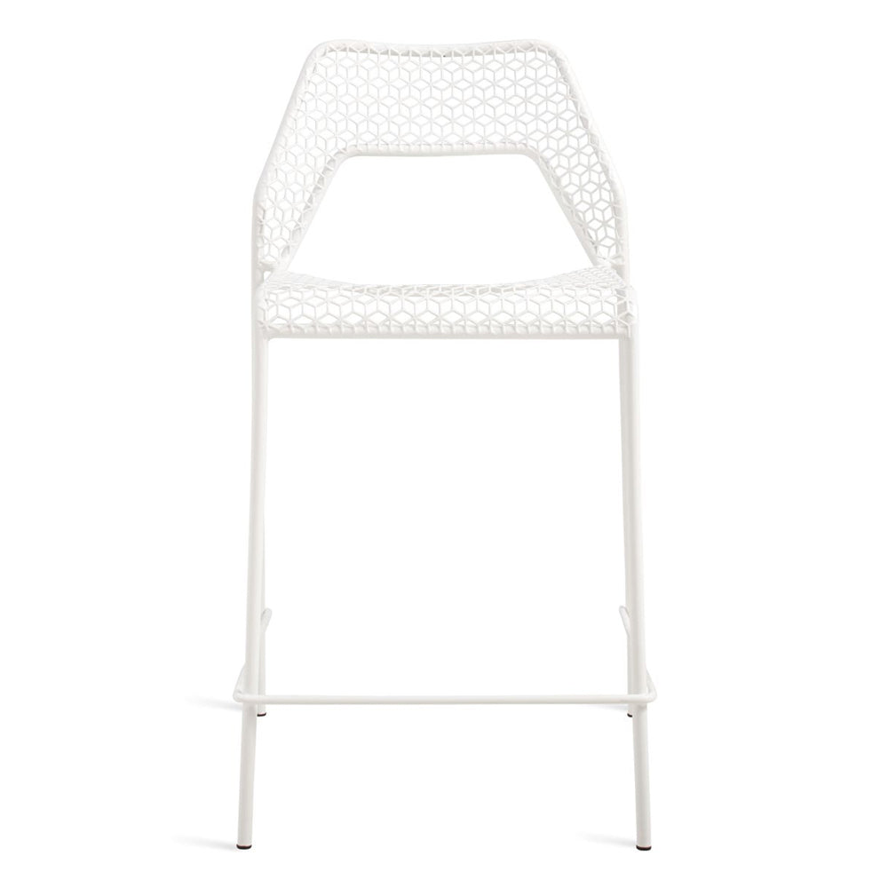 Hot Mesh Counter Stool bar seating BluDot Off White